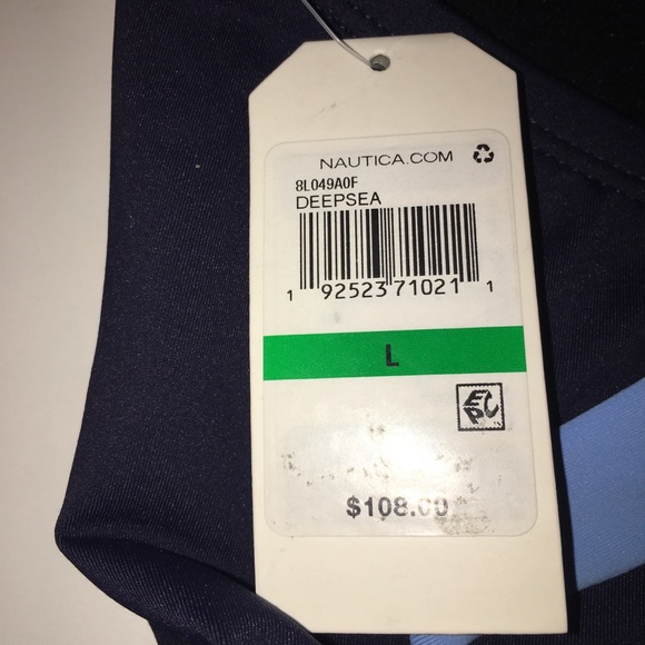 Nautical swimsuit one piece Size Large New w/ tags - Picture 6 of 6